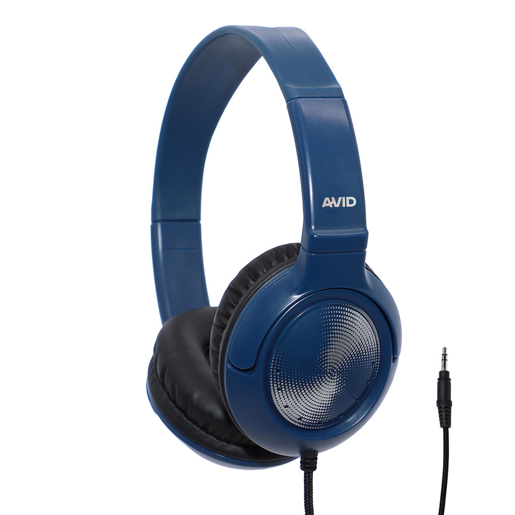 AVID AE-54 Blue and Silver Headphone
