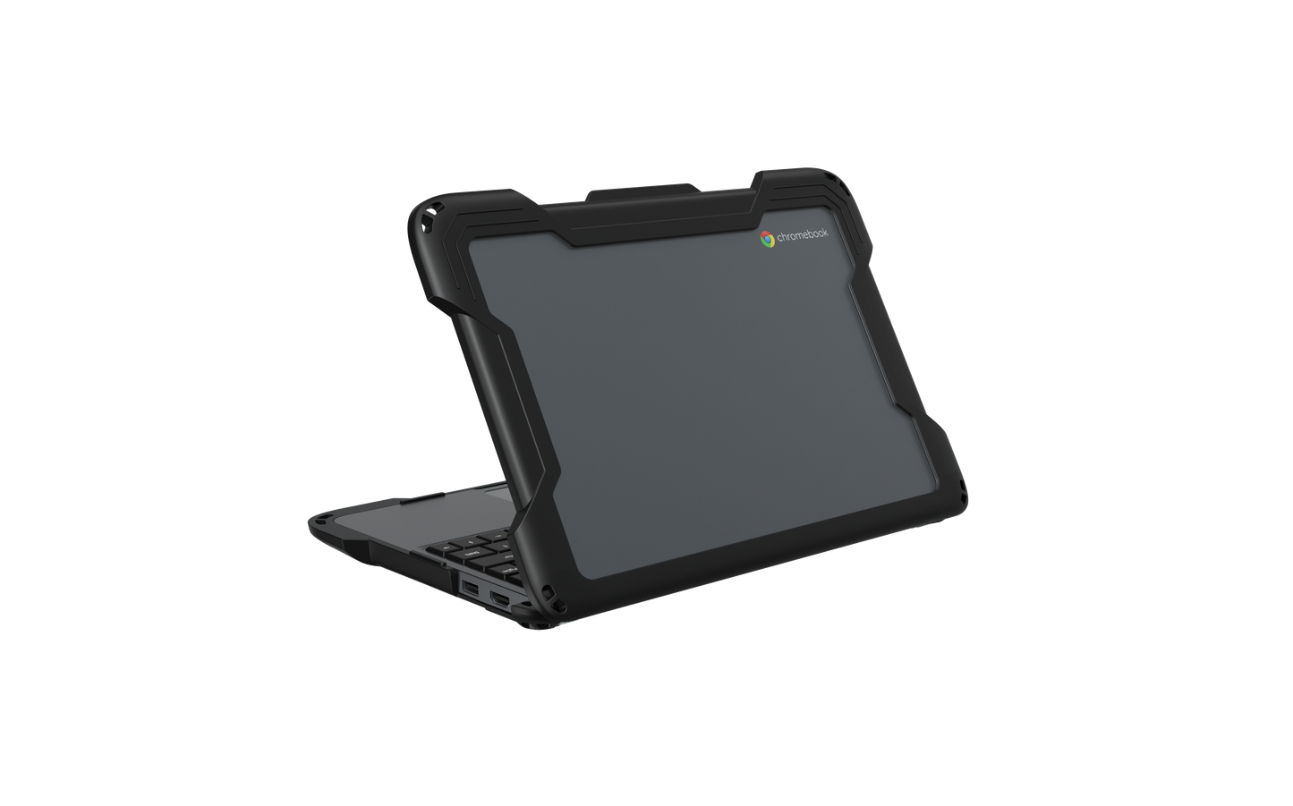 NK Rugged Shell Case for Lenovo 100E (4th Gen - Intel) - Black