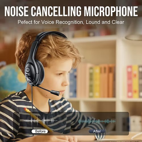 TechProtectus USB Noise Cancelling Headphone