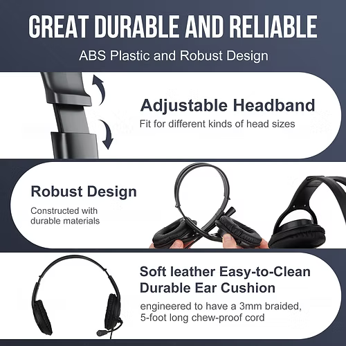 TechProtectus USB Noise Cancelling Headphone