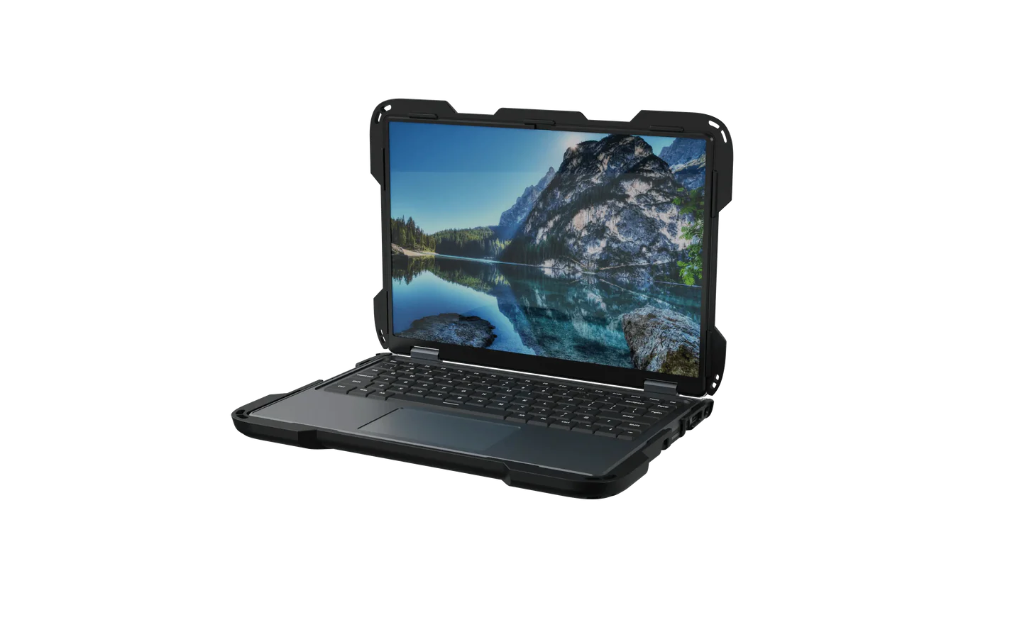 NK Rugged Shell Case for Acer Spin 511 (R756T) - Black