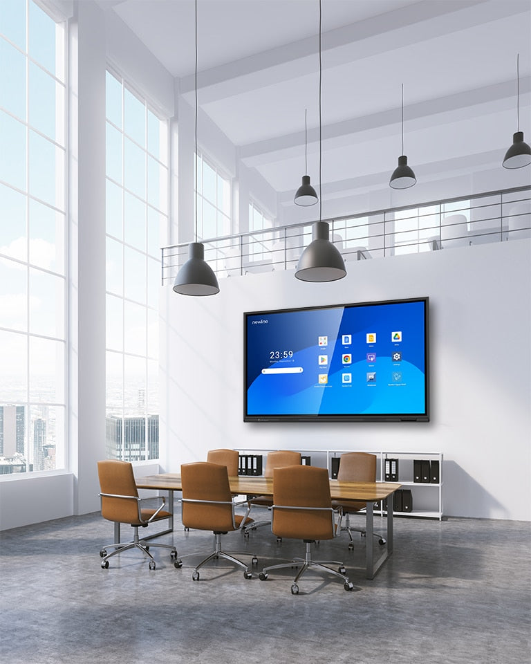Newline TT-6524QPRO Q Pro Series - 65" LED-backlit LCD display - 4K - for interactive communication