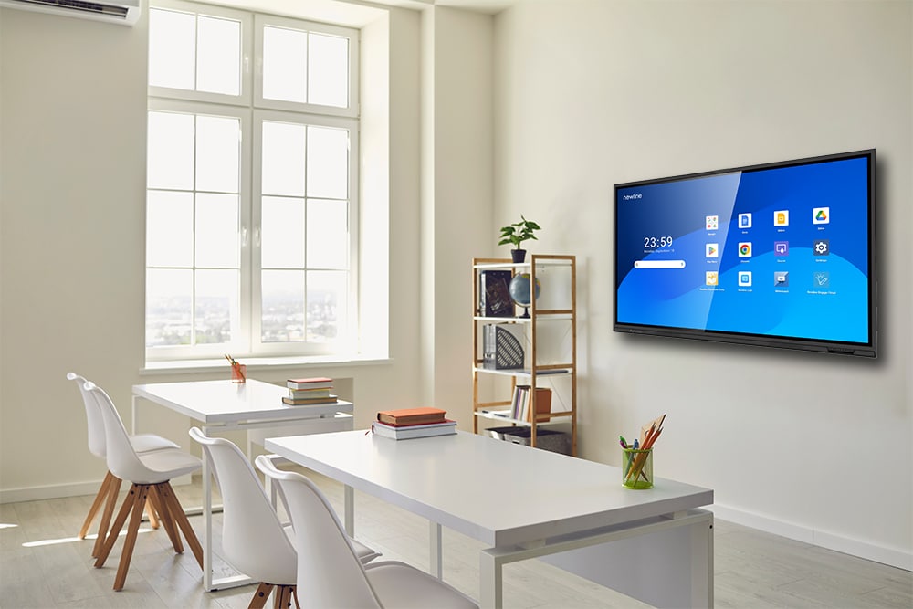 Newline TT-6524QPRO Q Pro Series - 65" LED-backlit LCD display - 4K - for interactive communication