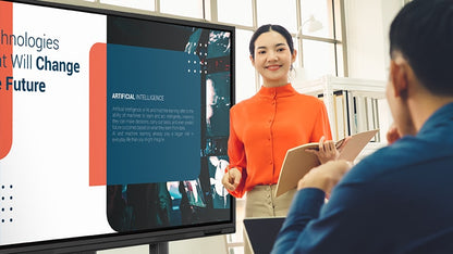 Newline TT-6524QPRO Q Pro Series - 65" LED-backlit LCD display - 4K - for interactive communication