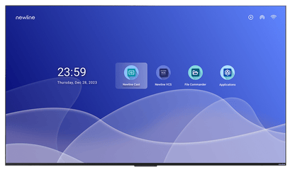 Newline STV-7524 STV Series LED-backlit LCD display - 4K - for digital signage / interactive communication